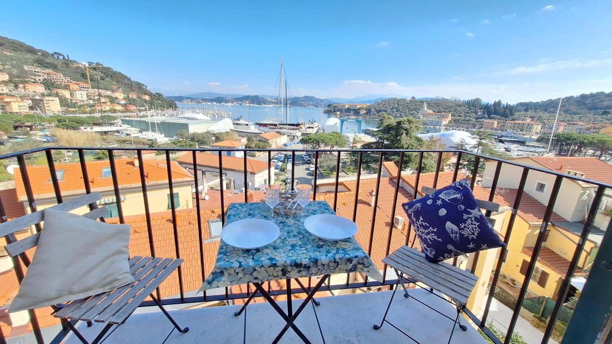 Appartamento Portovenere Con Vista Mare Porto Venere Eksteriør bilde